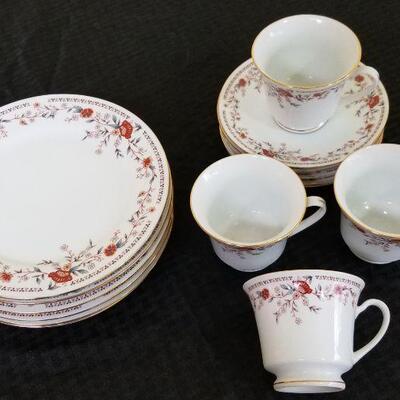China Garden Luncheon set
