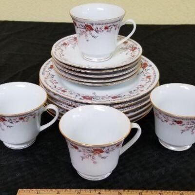China Garden Luncheon set