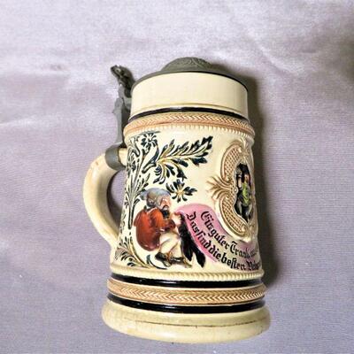 VINTAGE German Holiday Stein # 215 Collectible 0.5L 