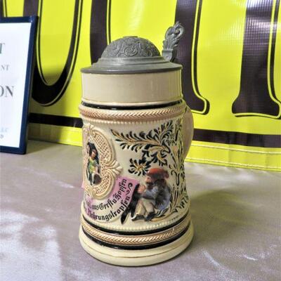 VINTAGE German Holiday Stein # 215 Collectible 0.5L 
