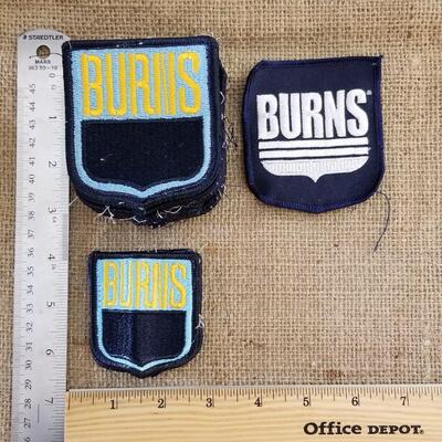 Wells Fargo Guard Services & Burns patches