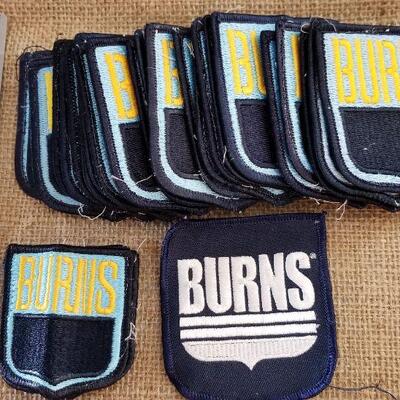 Wells Fargo Guard Services & Burns patches