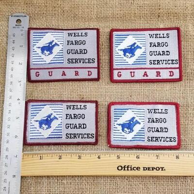 Wells Fargo Guard Services & Burns patches