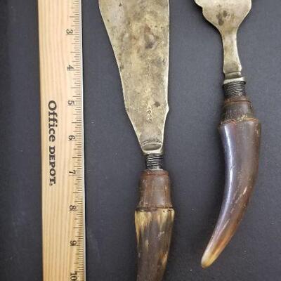 Antler Handle Meat Carving Set