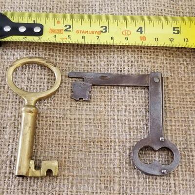 Vintage Jailer keys