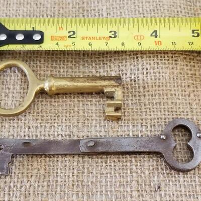 Vintage Jailer keys