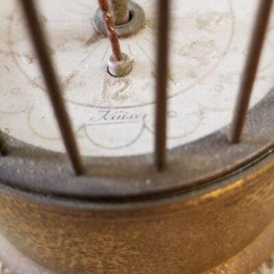 J.Kaiser Mechanical Bird Cage Clock