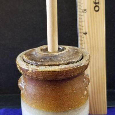 Antique miniature churn