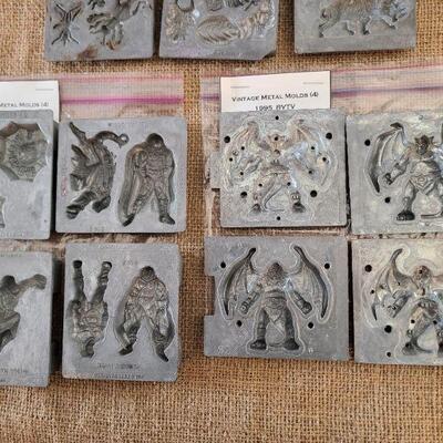 Vintage Metal Molds