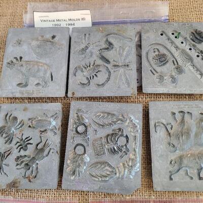 Vintage Metal Molds