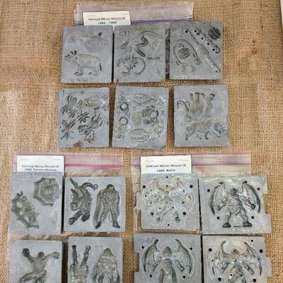 Vintage Metal Molds