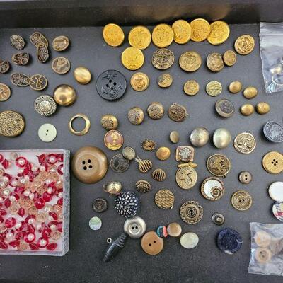 Vintage Button Lot
