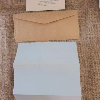 1957 Women Marines recruitment letter