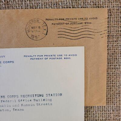 1957 Women Marines recruitment letter