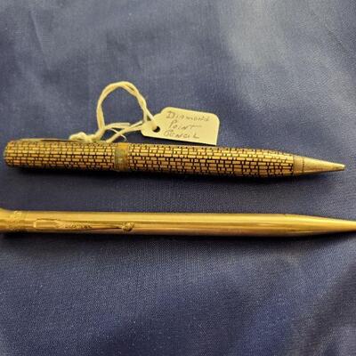 Vintage Mechanical Pencil & Floaty Pen & Pencil