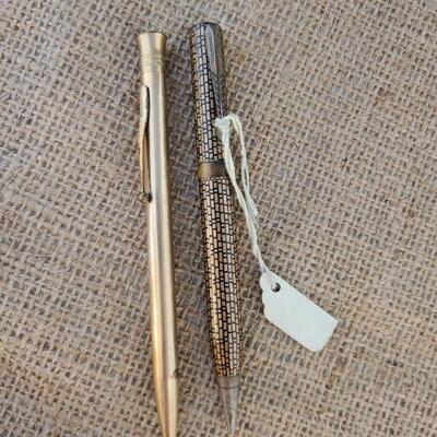Vintage Mechanical Pencil & Floaty Pen & Pencil