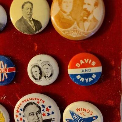 40 Presidential Pins
