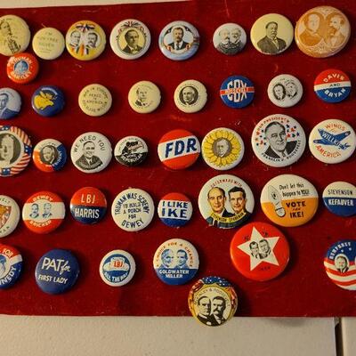 40 Presidential Pins