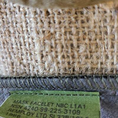 Vintage Military Mask Facelit