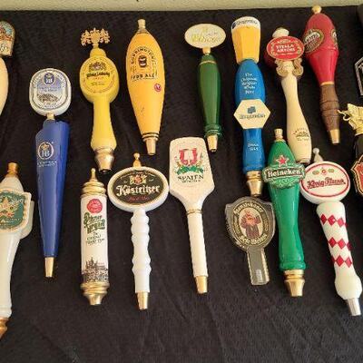 22 Imported Beer Tap Handles