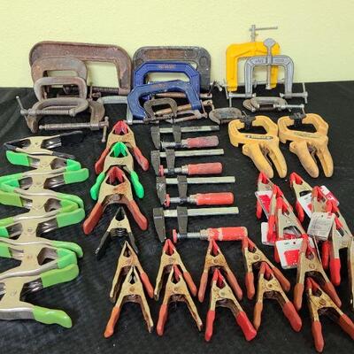 Assorted Clamp Lot