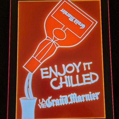 Grand Marnier Lighted Sign