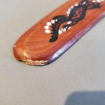 Lot 72:  Wooden Australian Boomerang