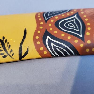 Lot 75: Hand Painted Australian Boomerang