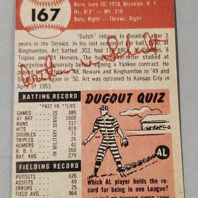 Lot 87:  Yankees - Art Schult Baseball Card