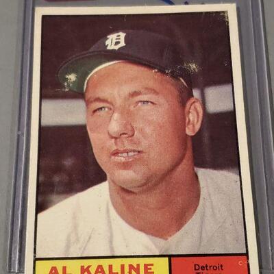 Lot 88: Detroit Tigers Al Kaline Baseball Card
