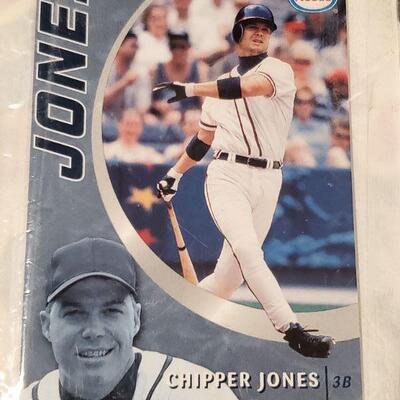 Lot 92: Ichiro & Chipper Jones Topps Baseball Cards