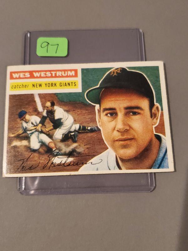 Lot 97: New York Giants - Wes Westrum Baseball Card | EstateSales.org