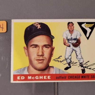 Lot 104: Chicago White Sox - Ed McGhee Baseball Card