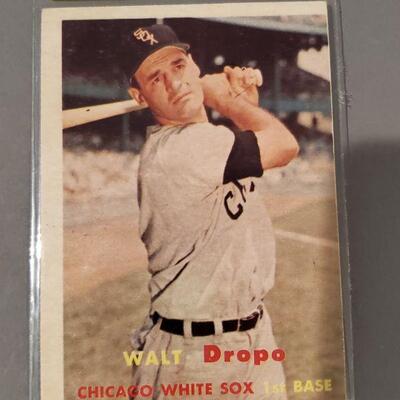 Lot 106:  Chicago White Sox - Walt Dropo Baseball Card
