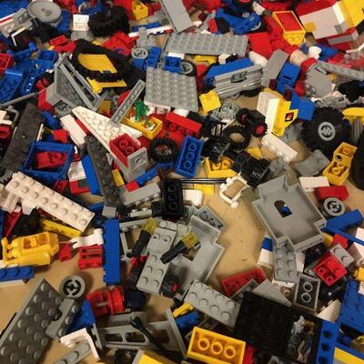 #3 Vintage LEGO town Toys, parts and pieces, wheels  etc.. 