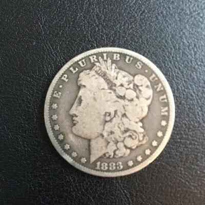 1883 Morgan US Silver $1 Dollar