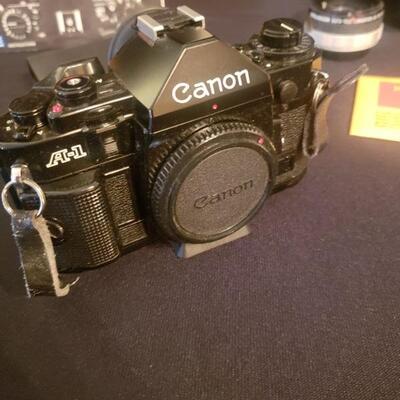 Canon A-1 35MM Camera 