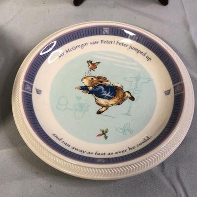 Lot 56 - Wedgwood Peter Rabbit Plates and Bowl