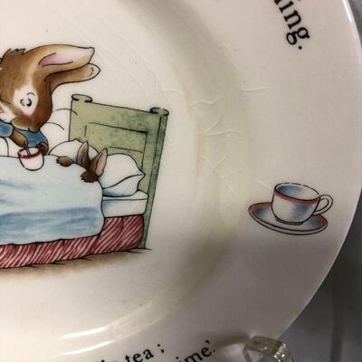 Lot 56 - Wedgwood Peter Rabbit Plates and Bowl