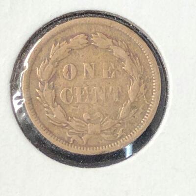Lot 57 - 1859 Indian Head Penny No Shield