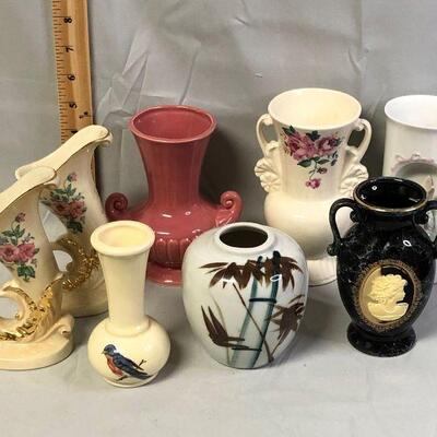Lot 73 - Collection of Ceramic Vases, Royal Copley, Japan
