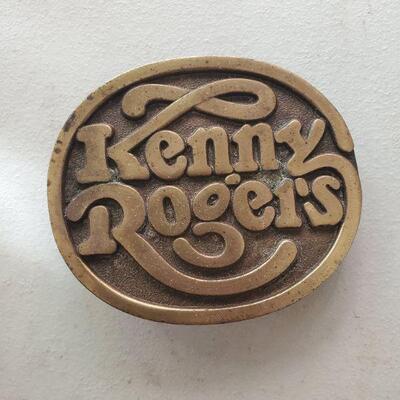 Kenny Rogers Belt Buckle 