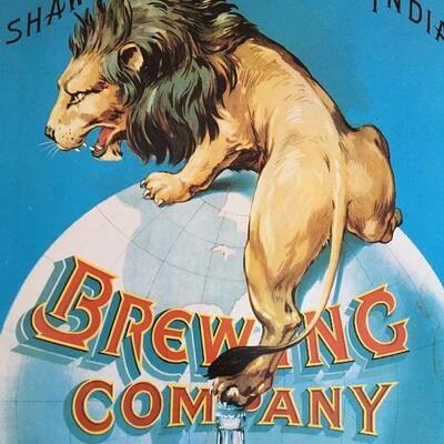 Vintage 11 x 15 Beer Poster KAMM & SCHELLINGER BREWING Co. 