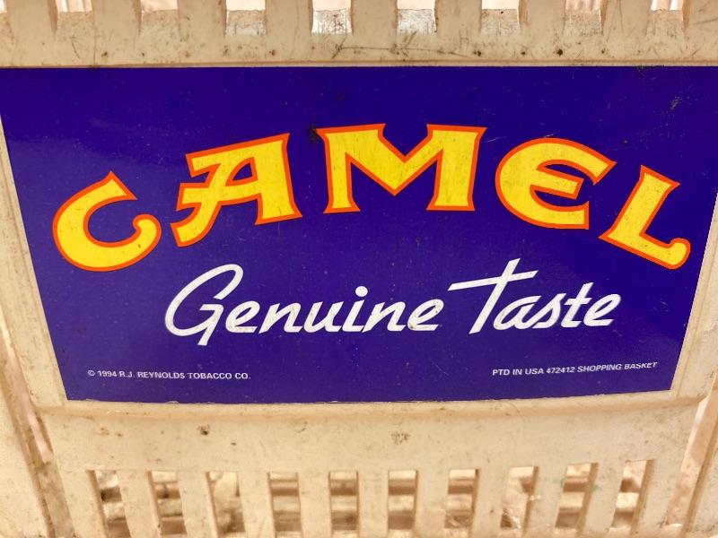 Vintage Camel Genuine Taste 1994 R. J. Reynolds Tobacco Shopping Basket ...