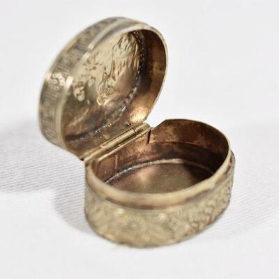 Silver Pill Box 