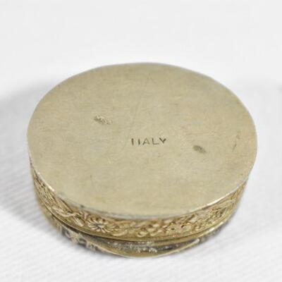 Silver Pill Box 