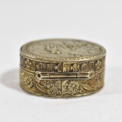 Silver Pill Box 