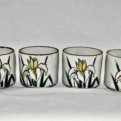 Iris Studio Pottery Cups - Japan Set/4