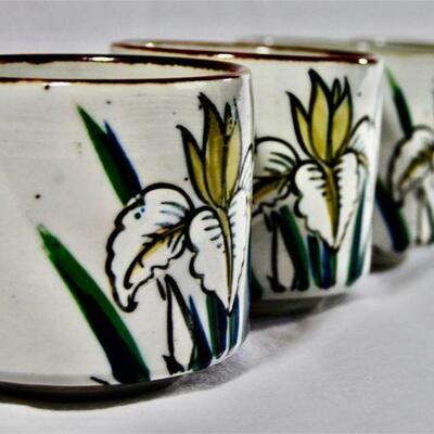 Iris Studio Pottery Cups - Japan Set/4
