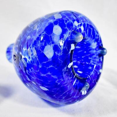 Blue Murano style glass assortment